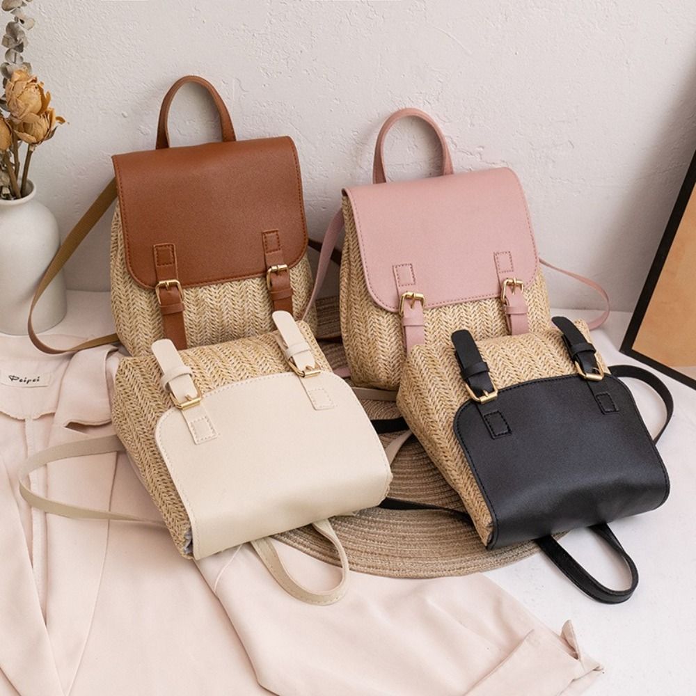 Leather Backpack Vintage - Sac à dos en cuir PU