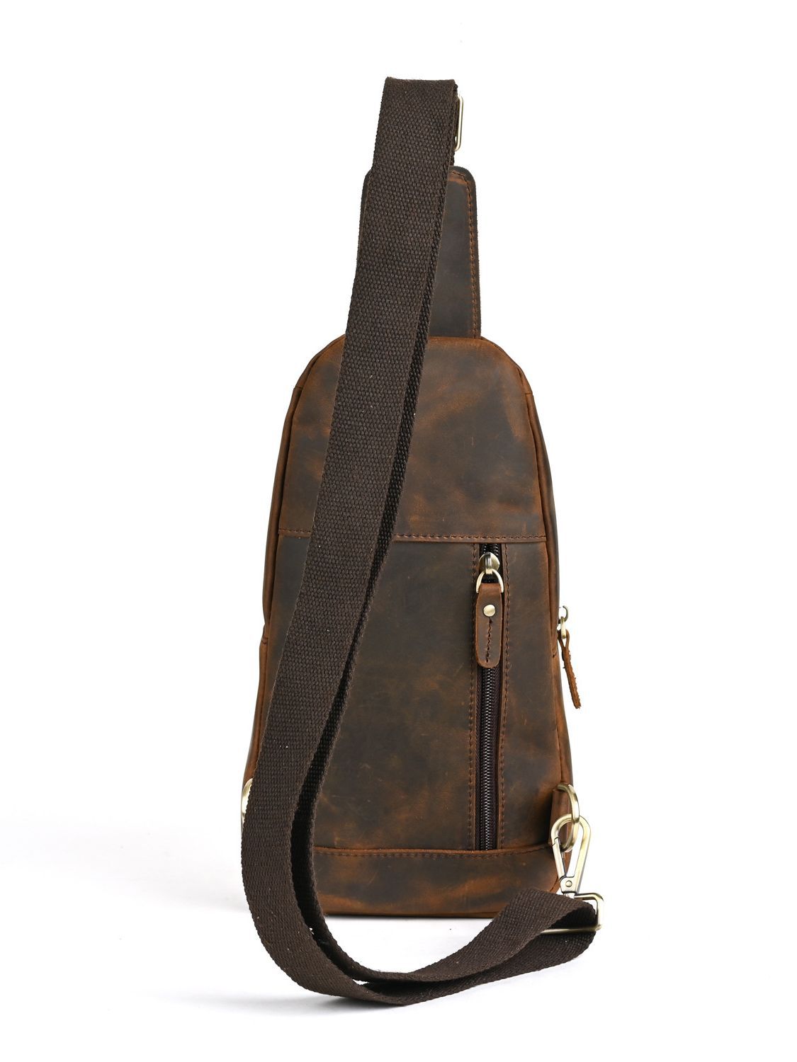 Sac de Poitrine Multifonctionn - Leather Backpack Vintage avis et prix