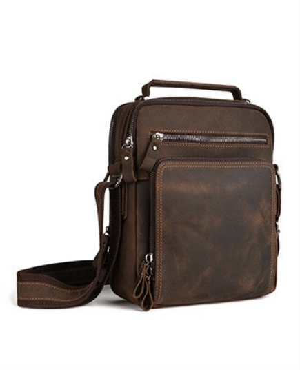 Sac à bandoulière vintage en c - Leather Backpack Vintage avis et prix